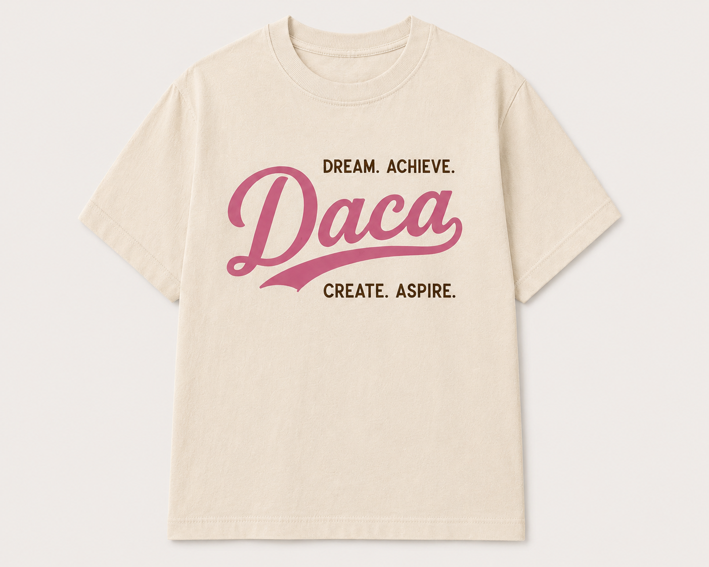 DACA Signature Tee – Pink Blossom Edition