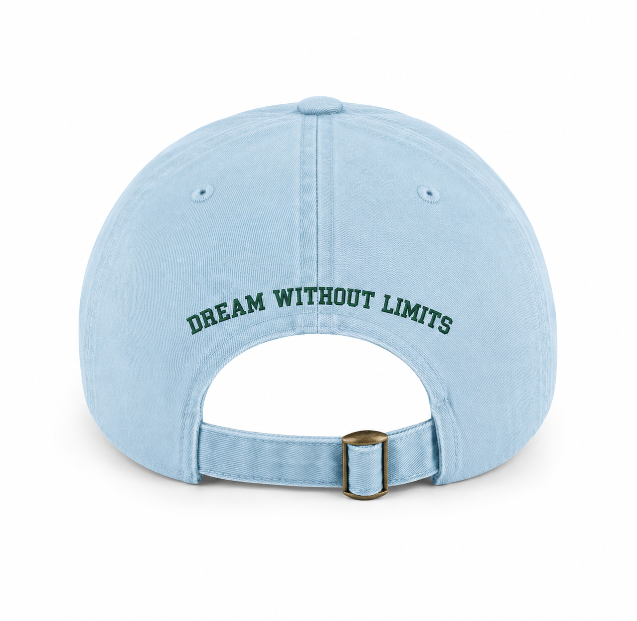DACA Sky Blue Dad Hat – Dream Without Limits Embroidery