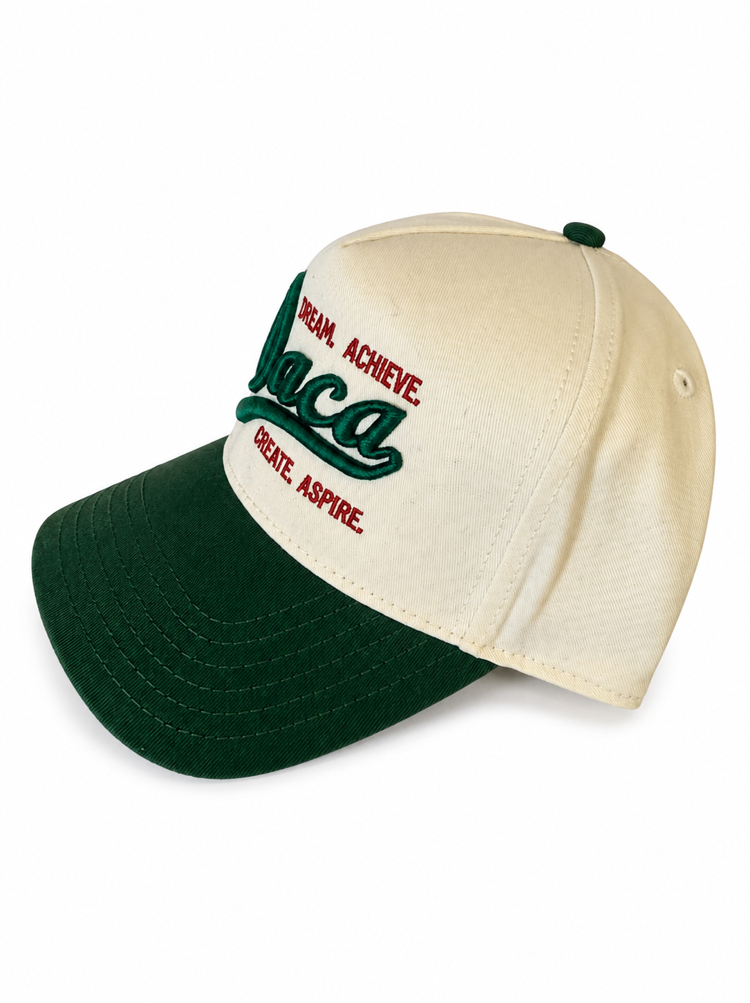 DACA Frame Two-Tone Cap – Dream. Achieve. Create. Aspire. Embroidery