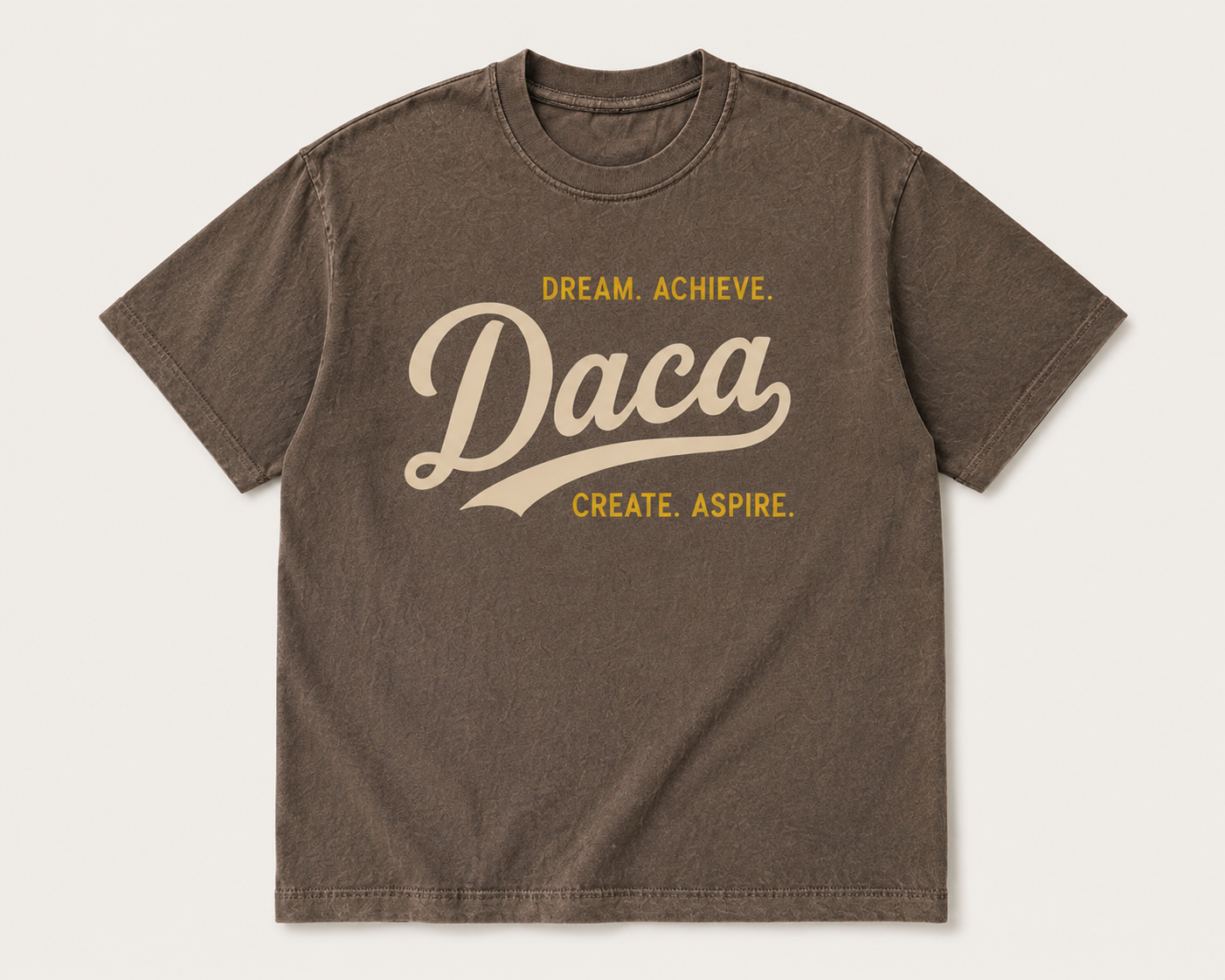 DACA Heritage Tee – Vintage Brown Edition
